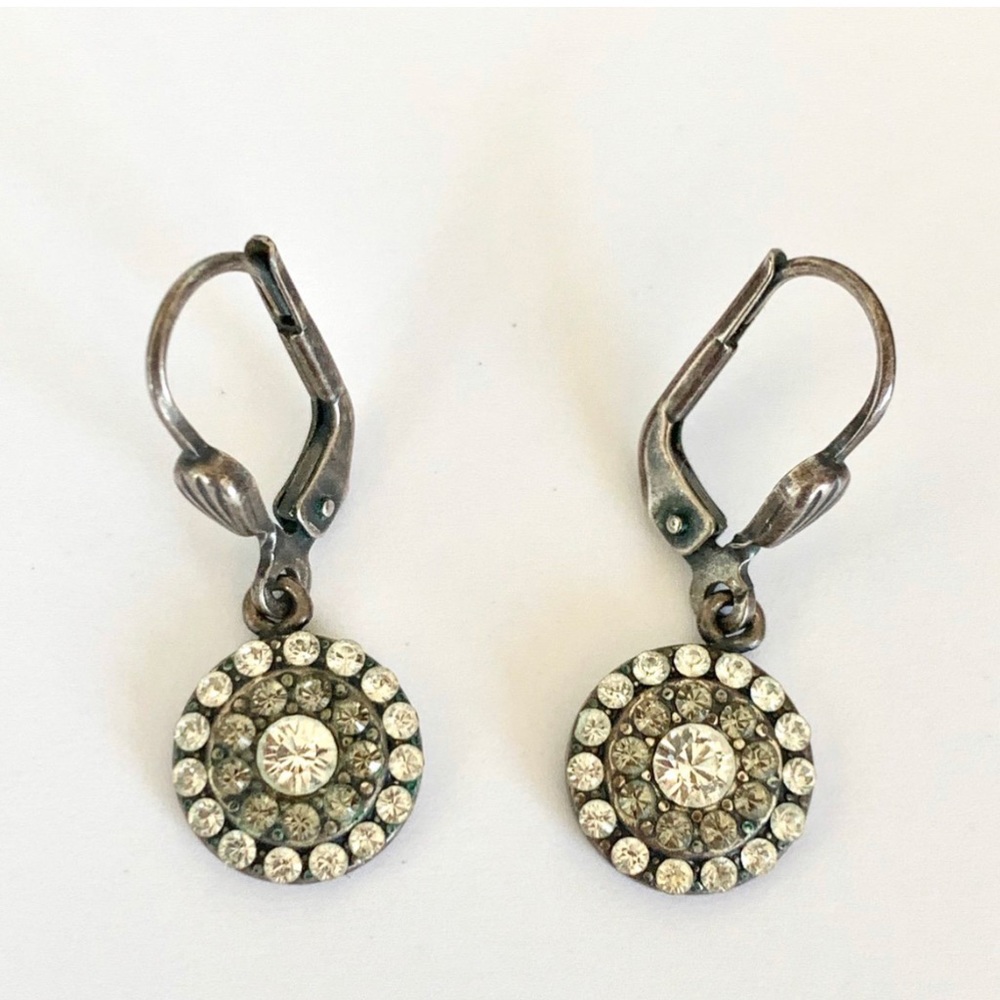 Austrian Crystal rhinestone earrings